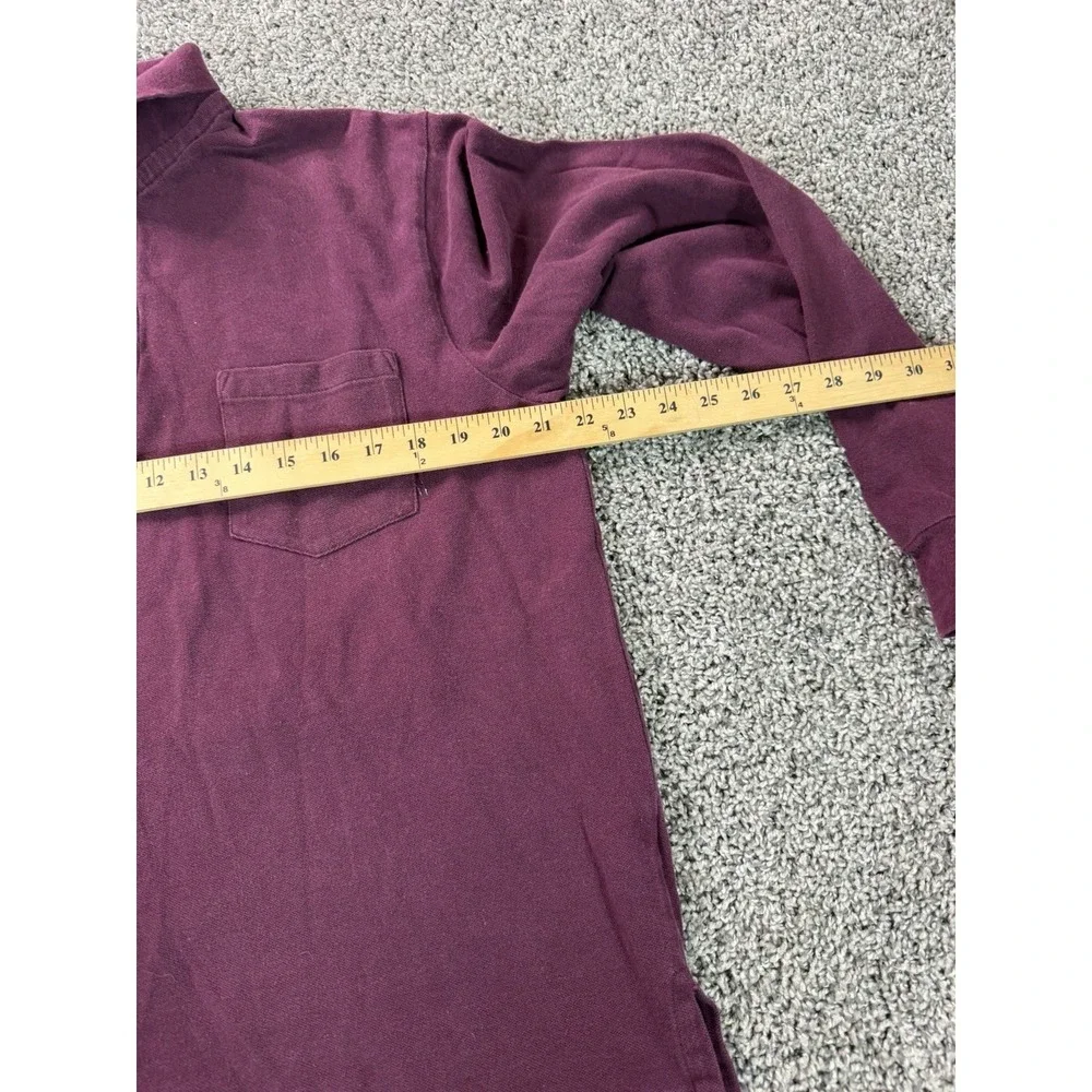 Vintage Polo Ralph Lauren Long Sleeve Polo Shirt Men's Size Large Red Preppy